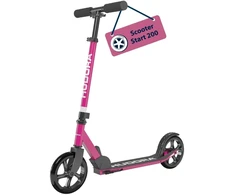 Hudora Scooter Start 200 violetinė