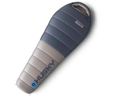 Husky DOPY Down Sleeping Bag -25 °C, 85 × 220 cm, 1.69 kg, Mėlyna-Pilkas