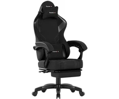 Žaidimų kėdė Huzaro Force 3.7, juodos spalvos