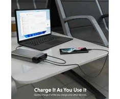 Targus Hiper | HyperJuice 245W USB-C 100Wh baterijos paketas su OLED Ekranas