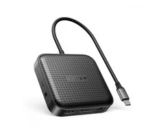 Targus Hiper | HyperDrive USB4 8K / Dvigubas 4K mobilusis dokas su 100 W PD galia | Ethernet LAN (RJ-45) jungtys 1 | DisplayPorts kiekis 1 | HDMI jungtys kiekis 1