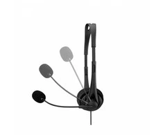 Hewlett Packard (HP) Ausinės su mikrofonu hp stereo usb ausinės g2 su laidu juoda 428h5aa