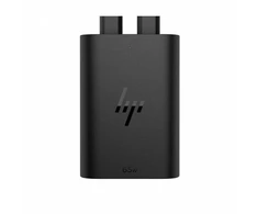 Hewlett Packard (HP) Kintamosios srovės adapteris hp 65w gan nešiojamojo kompiuterio įkroviklis 2xusb-c juodas 600q7aa