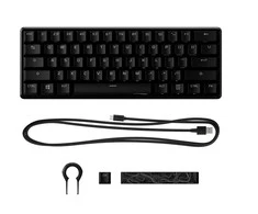 Mechaninė Žaidimų klaviatūra HyperX Alloy Origins 60, HyperX Red - Linear Switch, US išdėstymas