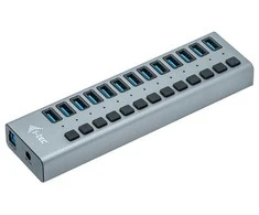 I-tec USB3.0 šakotuvas su įkrovimu, 13 prievadų, 60w maitinimo šaltinis