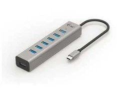 I-tec Stebulės usb-c įkrovimo metalinis stebulės 7 prievadas