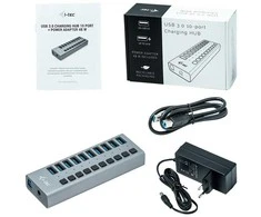 I-tec USB3.0 šakotuvas su įkrovimu, 10 prievadų