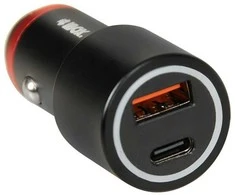 Mobilus Įrenginys - iBox ICC20 60W Dual USB QuickCharge Cigar Lighter Juodas