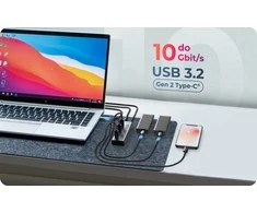 Raidsonic Icy Box 10-port USB Type-C Gen 2 hub | IB-HUB1450-C31