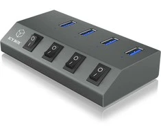 Icy Box IB-HUB1405C 4 prievadų USB 3.0 šakotuvas