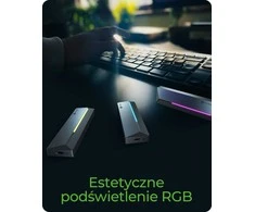 Raidsonic Icy Box M.2 SATA/NVMe SSD Enclosure with USB 3.2 Gen 2 Type-C and RGB light | Garantija IB-1826MCL-CU31 mėn.