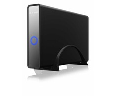 Icy Box IB-382H-C31 2.5/3.5 HDD korpusas su integruotu šakotuvu 1xUSB-C, 2xUSB-A, 12v2a