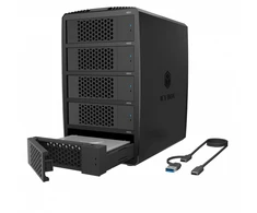 Icy Box System-raid dla 5 hdd 2,5"/3,5" sata, ib-rd3705-cu3 raid 0,1,10,3,5, single, large, clone