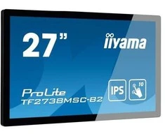 Iiyama prolite tf2738msc-b2 monitorius komputerowy 68,6 cm (27") 1920 x 1080 px full hd led ekran dotykowy przeznaczony dla wielu użytkowników juoda