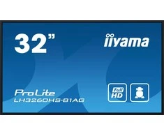 Monitorius wielkoformatowy iiyama lh3260hs-b1ag a 80cm (31.5") led wi-fi 500 cd/m2 full hd android 11 24/7 juoda