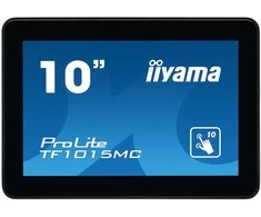 Monitorius IIYAMA TF1015MC-B2 A 10 colių jutiklinis skydelis 1280x1024 VA 500cd 10touch dažai CS VGA HDMIx1 DPx1 IP65 sertifikuotas juodas