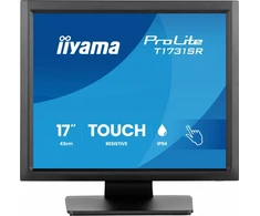Iiyama Monitorius 17 cali prolite t1731sr-b2s tn,resistive,hdmi,dp,vga,250cd,1000:1, 5ms