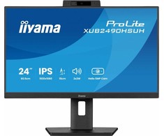 Monitorius „iiyama ProLite XUB2490HSUH-B2“ – 100 Hz | „Full HD“ | IPS | 23,8 colio + „Norton Small Business“