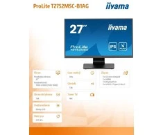 Monitorius iiyama ProLite T2752MSC-B1AG