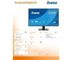 Monitorius iiyama ProLite X2792QSU-B1 - 120Hz | QHD | IPS | 27"