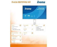 Monitorius IIYAMA ProLite XB2797HSU-W1 27-inch Baltas IPS 120Hz Eyecom