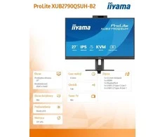 Monitorius iiyama ProLite XUB2790QSUH-B2 - 100Hz | QHD | IPS | 27" | Kamerka