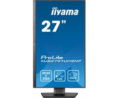 Monitorius „iiyama ProLite XUB2797UHSNP-B1“ – 60 Hz | 4K | 27 colių | IPS | 4 ms + „Norton Small Business“