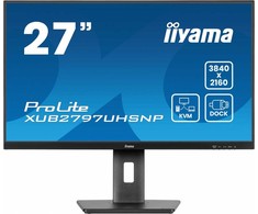 Monitorius iiyama ProLite XUB2797UHSNP-B1 - 60Hz | 4K | 27'' | IPS | 4ms + Norton Small Business