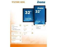 Monitorius „iiyama TF3215MC-B2AG-Touch“ PCAP 32 colių FHD ekranas