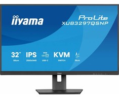Monitorius „iiyama ProLite XUB3297QSNP-B1“ – 100 Hz | QHD | IPS | 32 colių + „Norton Small Business“