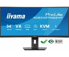 Monitorius iiyama ProLite XCB3497WQSNP-B1 - 120Hz | UWQHD | 34'' | VA | 0.4ms