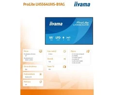Monitorius iiyama ProLite LH5564UHS-B1AG A