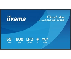 Monitorius iiyama LH5566UHSB-B1 139.0cm (55'') 16:9 2xHDMI+1xUSB-C IPS (LH5566UHSB-B1AG)