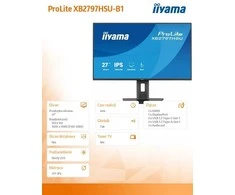 iiyama ProLite XB2797HSU-B1 computer monitorius 68.6 cm (27") 1920 x 1080 pikselių Full HD LED Juodas