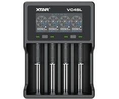 Xtar įkroviklis cilindriniams akumuliatoriams li-ion/ni-mh/ni-cd 18650 vc4sl