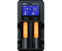 Baterijų Įkroviklis - XTAR VX2 PRO Rinkinys, 2 Kanalai, Li-ion/Ni-MH, Talpos Matavimas