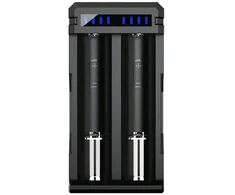 Įkroviklis do akumulatorów li-ion 18650 usb-c xtar sc2