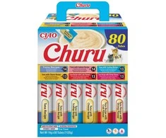 Inaba Ciao INABA Churu Tuna mix – skanėstas katėms – 80x14g