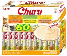 Inaba cat churu varieties - vištiena - przysmak katei 60 x 14 g