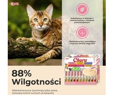 Inaba cat churu veislių tunas - kačių skanėstas 60 x 14 g