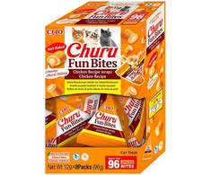 Inaba Churu FUN Bites skanėstas katėms vištienos suktinukai, 96g (8x12g)