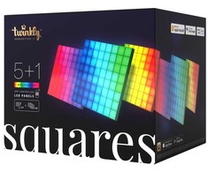 Inteligentne bloki twinkly squares combo pack 6 blocks (1 master + 5 extension) x 64 pikselių rgb