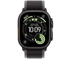 Išmanusis laikrodis Apple „Watch Ultra 3 GPS + Cellular“, 49 mm, juodas titano korpusas | Juodas „Trail Loop“ – S/M