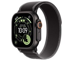 Išmanusis laikrodis Apple „Watch Ultra 3 GPS + Cellular“, 49 mm, juodas titano korpusas | Juodas „Trail Loop“ – S/M