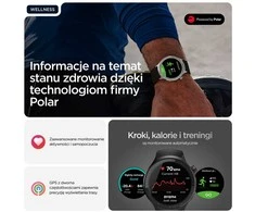 Išmanusis laikrodis Motorola Moto Watch Volcanic Ash (Juodas)