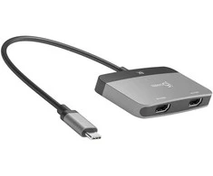 J5 Create J5Createj5 J5create – 8K USB-C į dvigubą HDMI ekrano adapteris