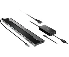 J5 Create J5create - USB-C trijų ekranų prijungimo stotelė su 100 W PD adapteriu - ES
