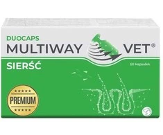 JM SANTE Multiway Vet Duocaps - atsukamos kapsulės šunų ir kačių kailiui ir odai – 60 vnt.