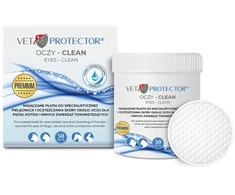 Jm sante vet protector oczy clean 50szt