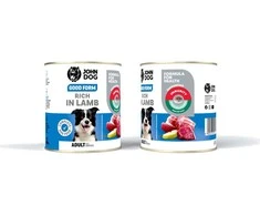 JOHN DOG Good Form Rich in ėriena – drėgnas ėdalas šunims – 800g